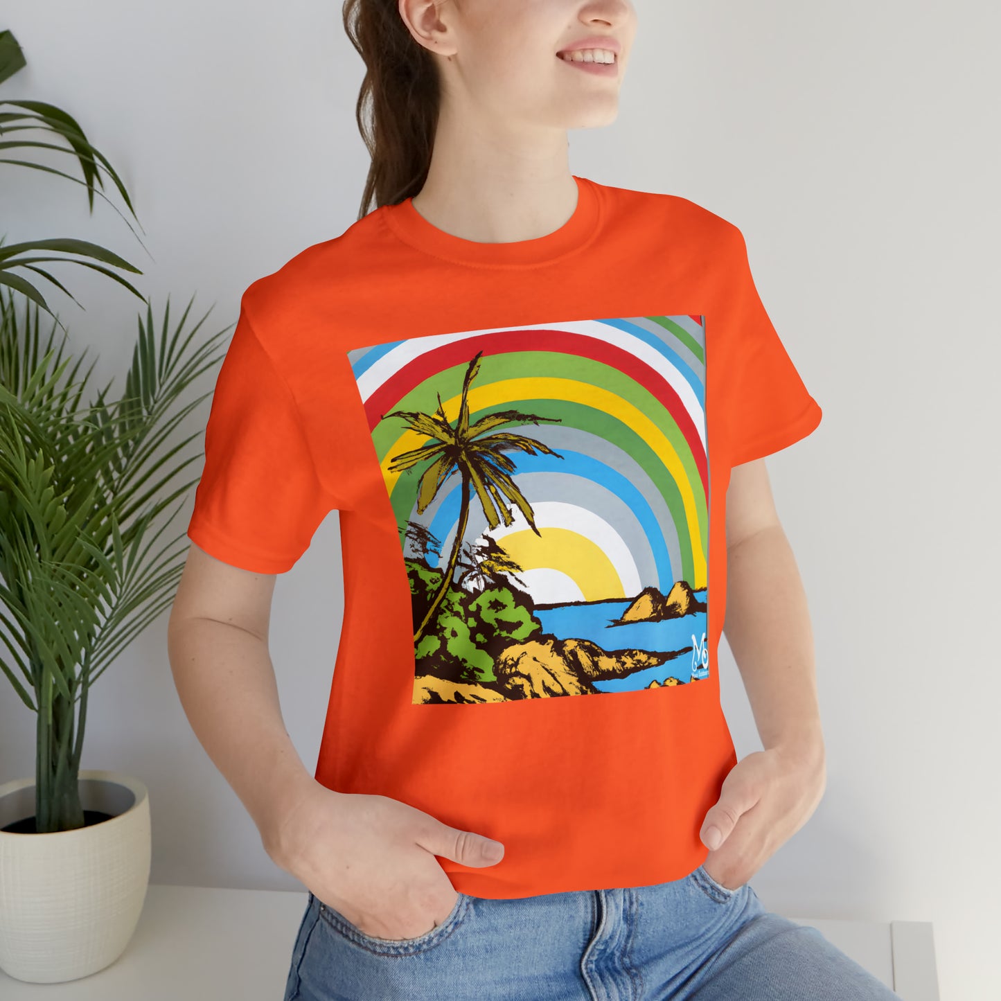 Rainbow Vista Isle - T-shirt