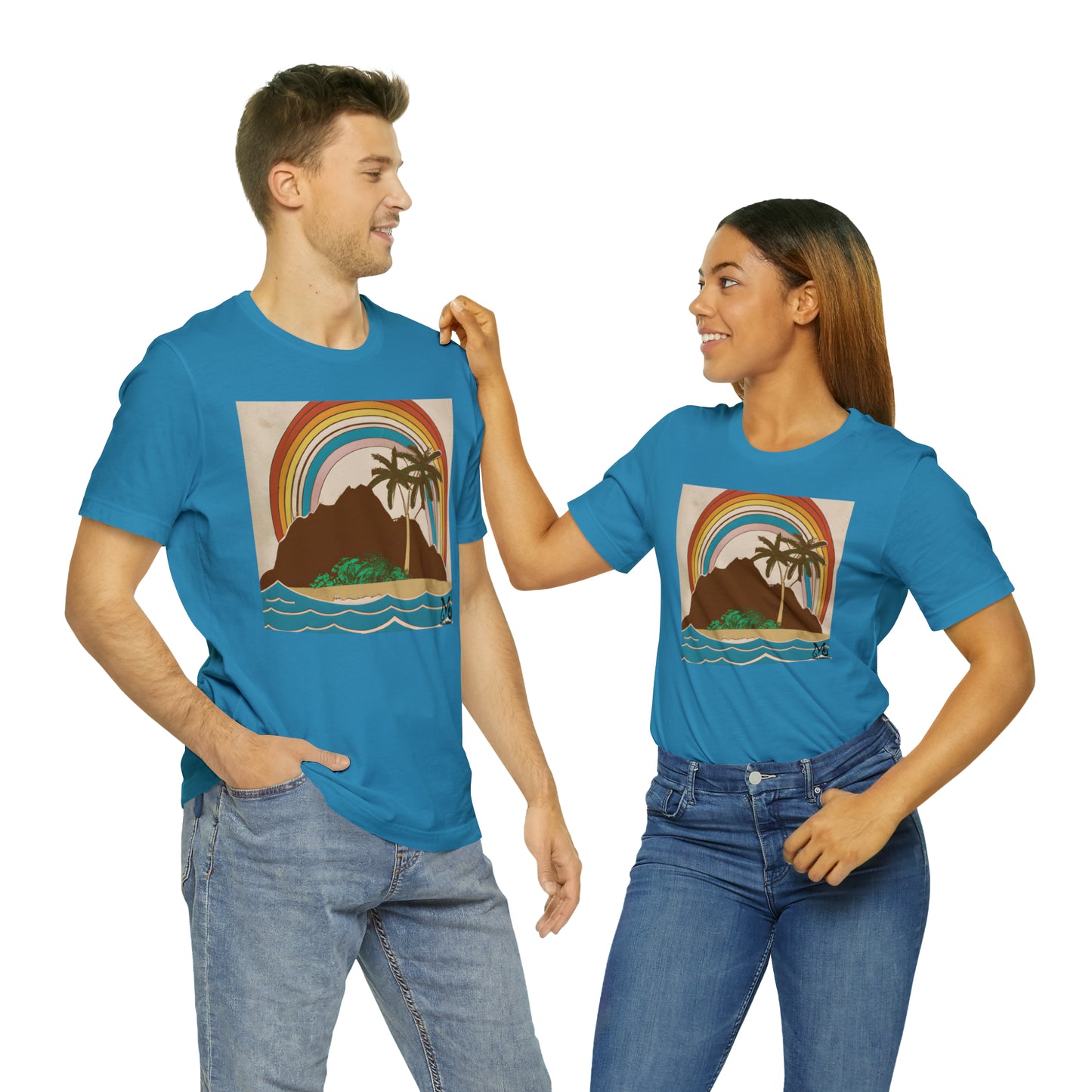 Rainbow Vista Island VI - T-shirt