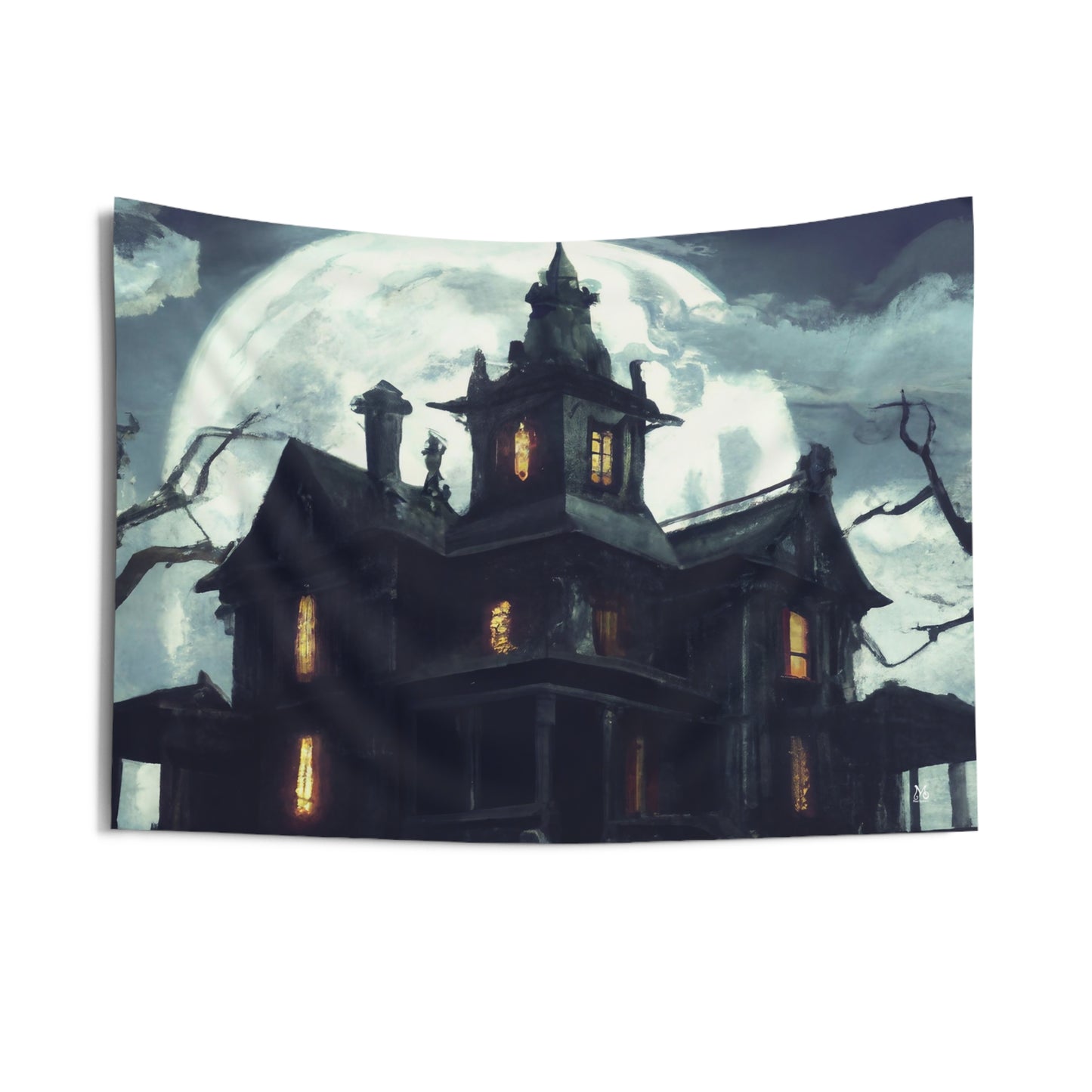 Grimm Manor - Halloween Tapestry