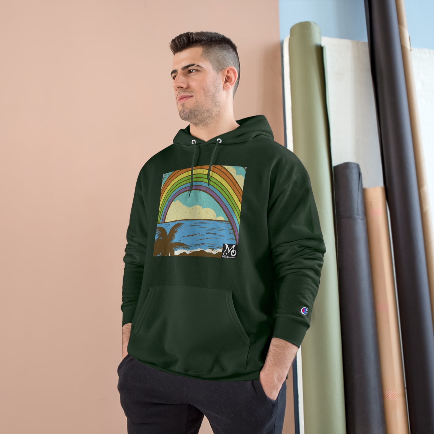 Rainbow Harbor - Champion Hoodie