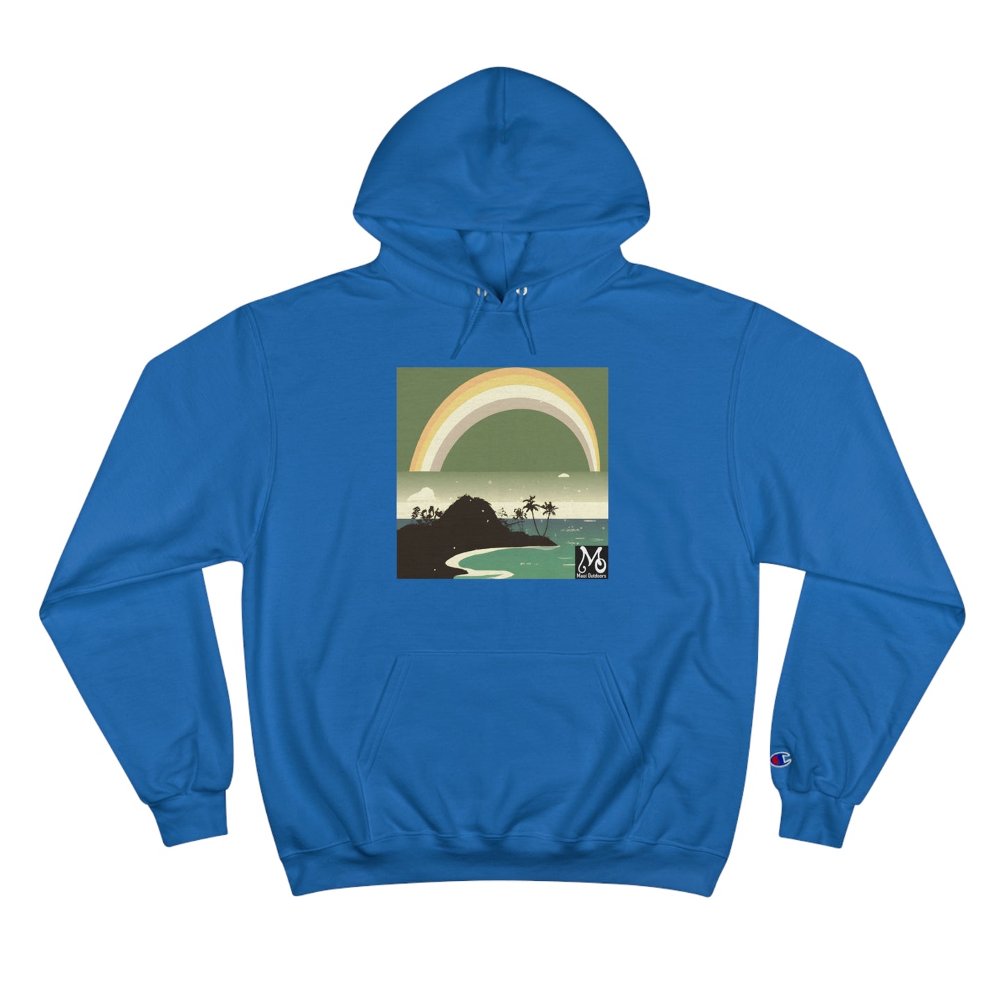 Rainbow Vista Island III - Champion Hoodie