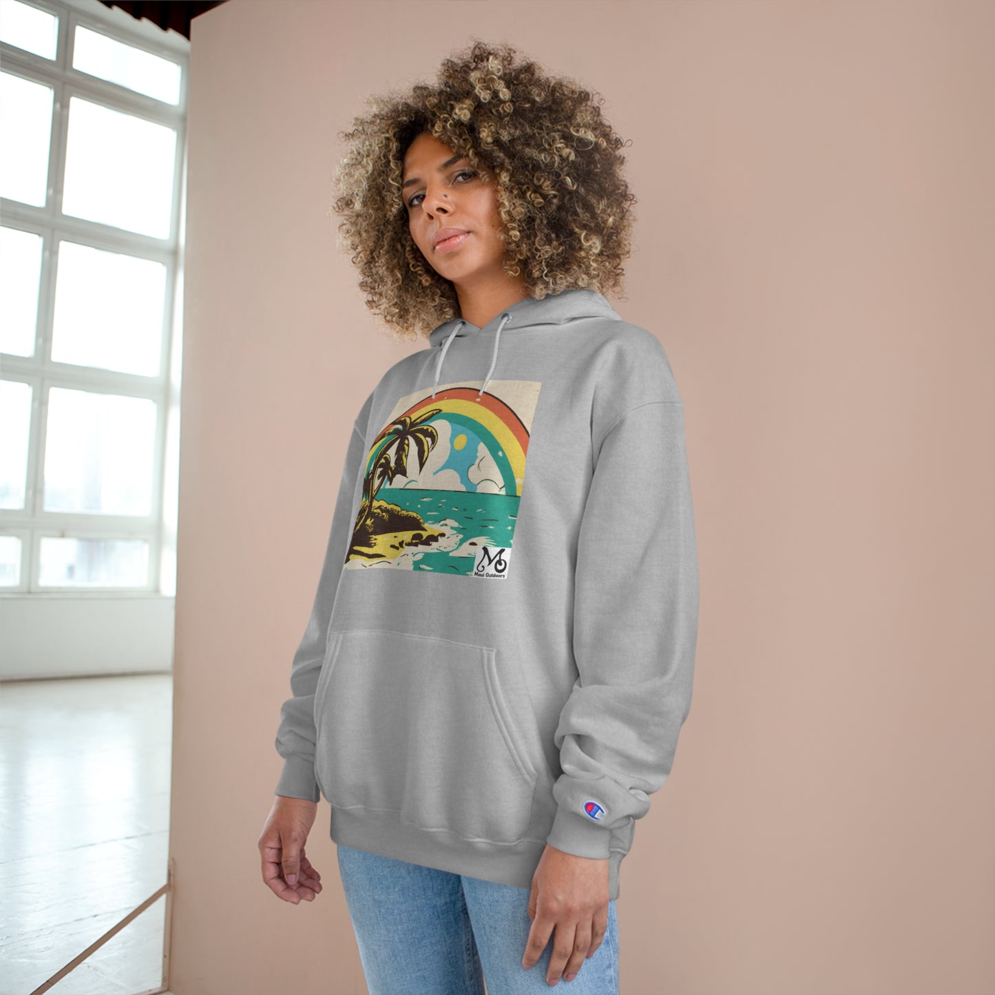 Rainbow Shores - Champion Hoodie