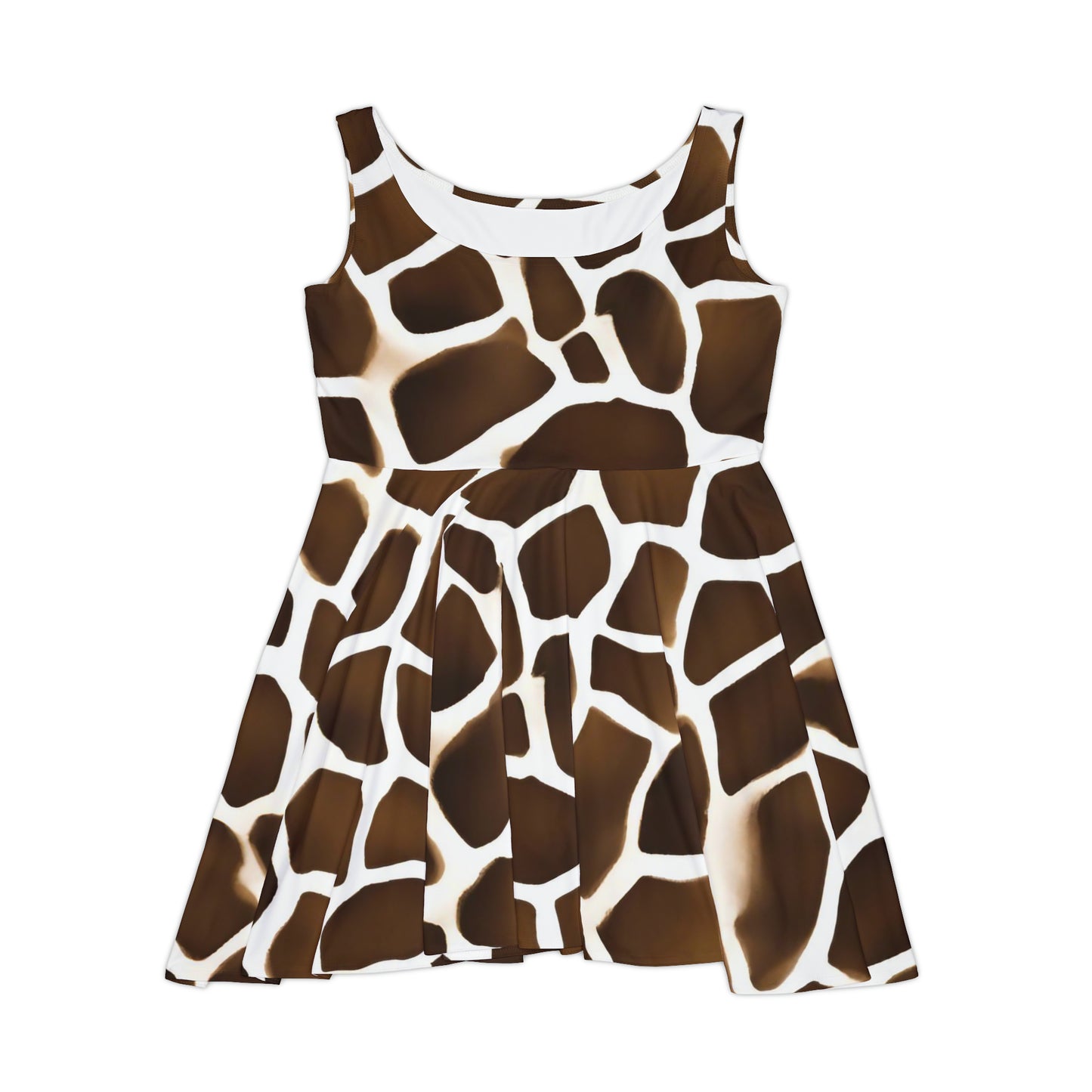 Giraffe Print - Women's Skater Dress