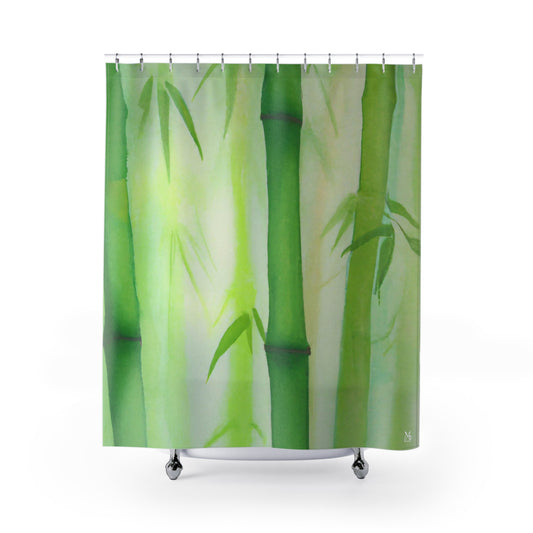 Nā Ulu Pā Bamboo Forest - Shower Curtain