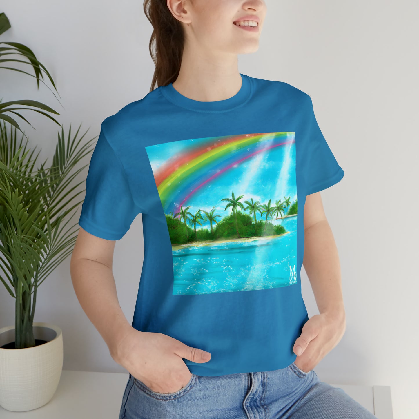 Tropical Serene Vista - T-shirt