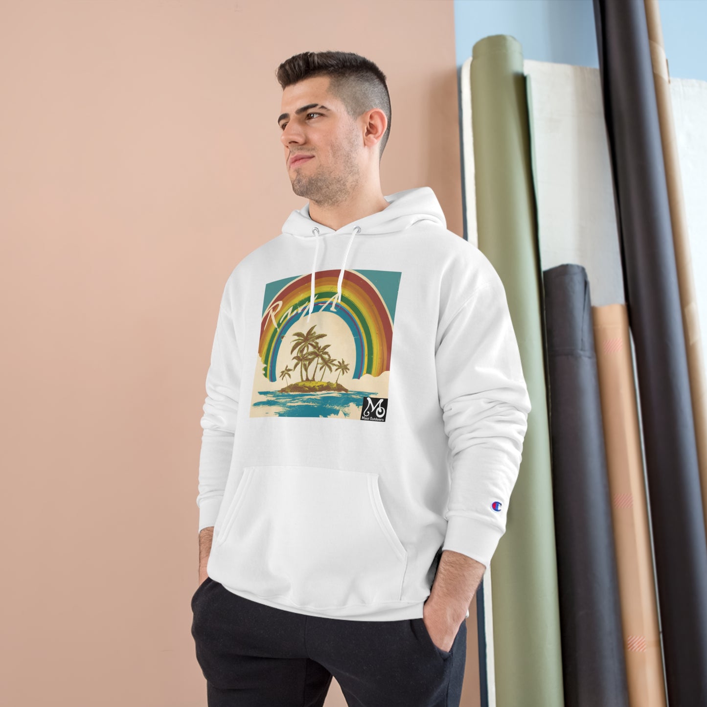 Rainbow Vista - Champion Hoodie