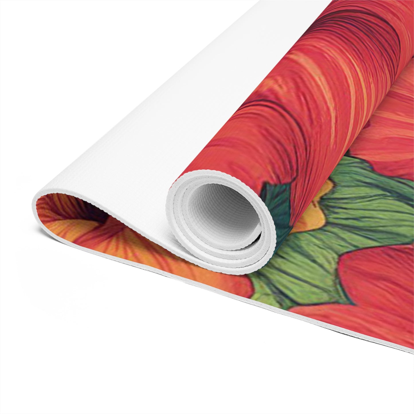 Hibiscus - Foam Yoga Mat