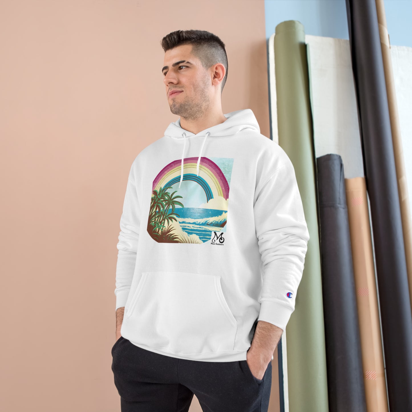 Rainbow Tahiti - Champion Hoodie