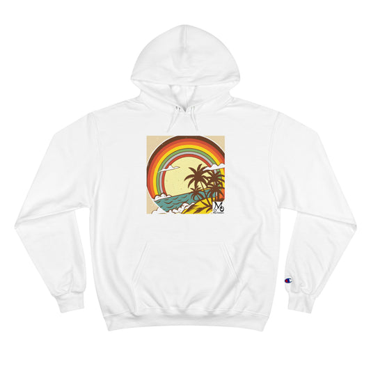 Rainbow Vista Island - Champion Hoodie