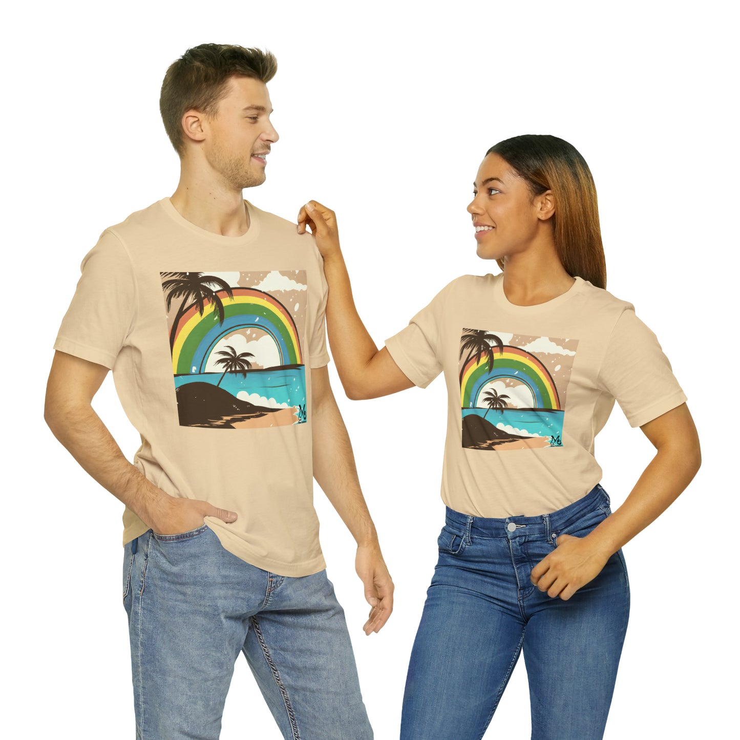 Rainbow Vista Island V - T-shirt