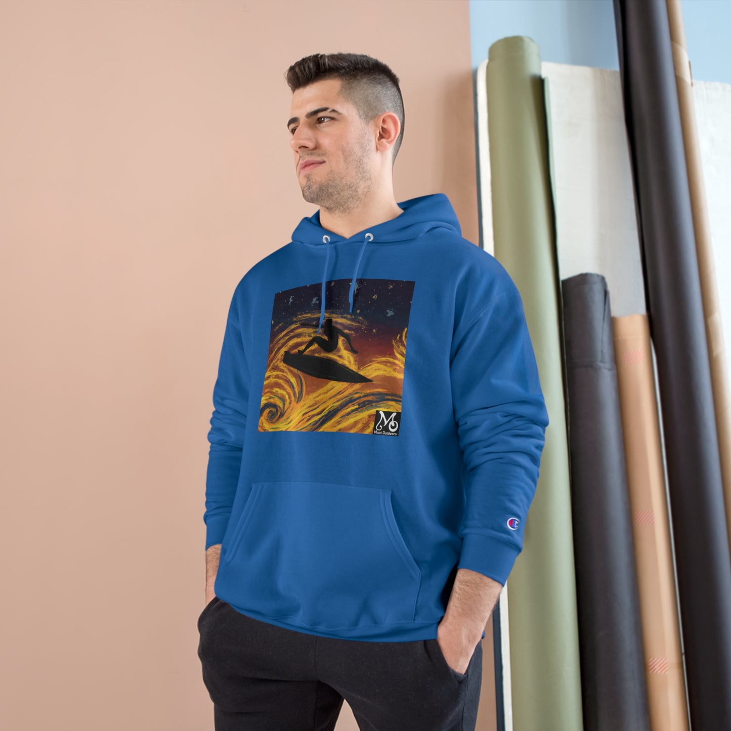 Catching the Heavens Wave - Champion Hoodie