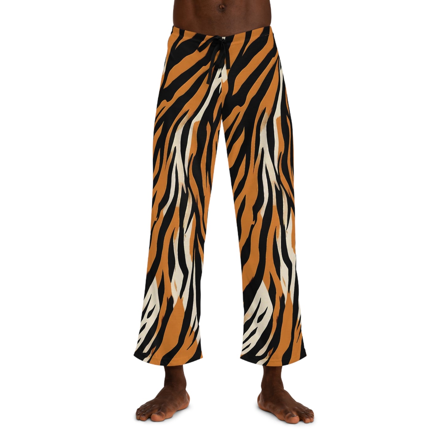 Tiger Print - Men's Pajama Pants