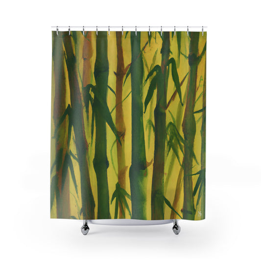 Kulapalapa'ele Bamboo Forest - Shower Curtain