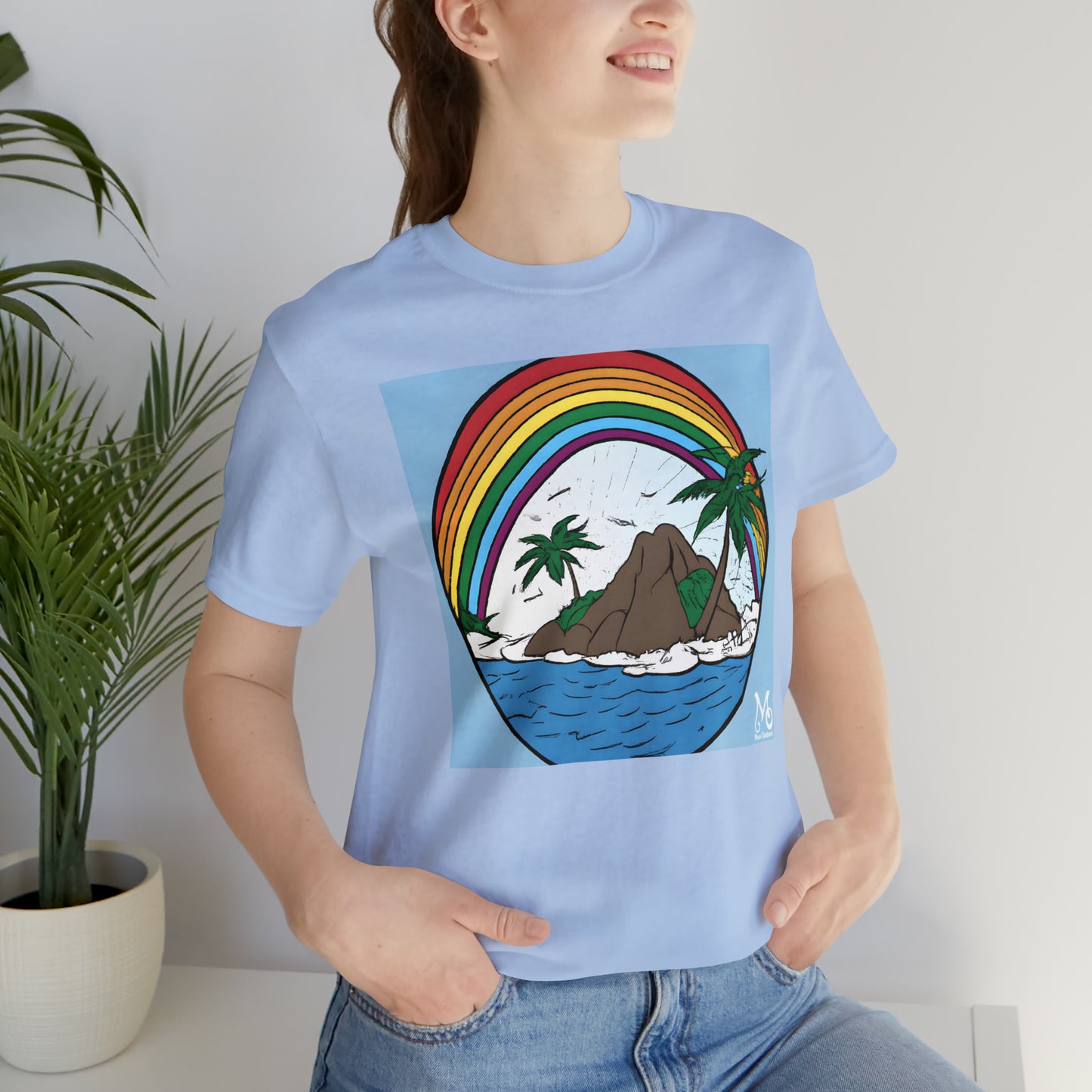 Rainbow Vista Island III - T-shirt