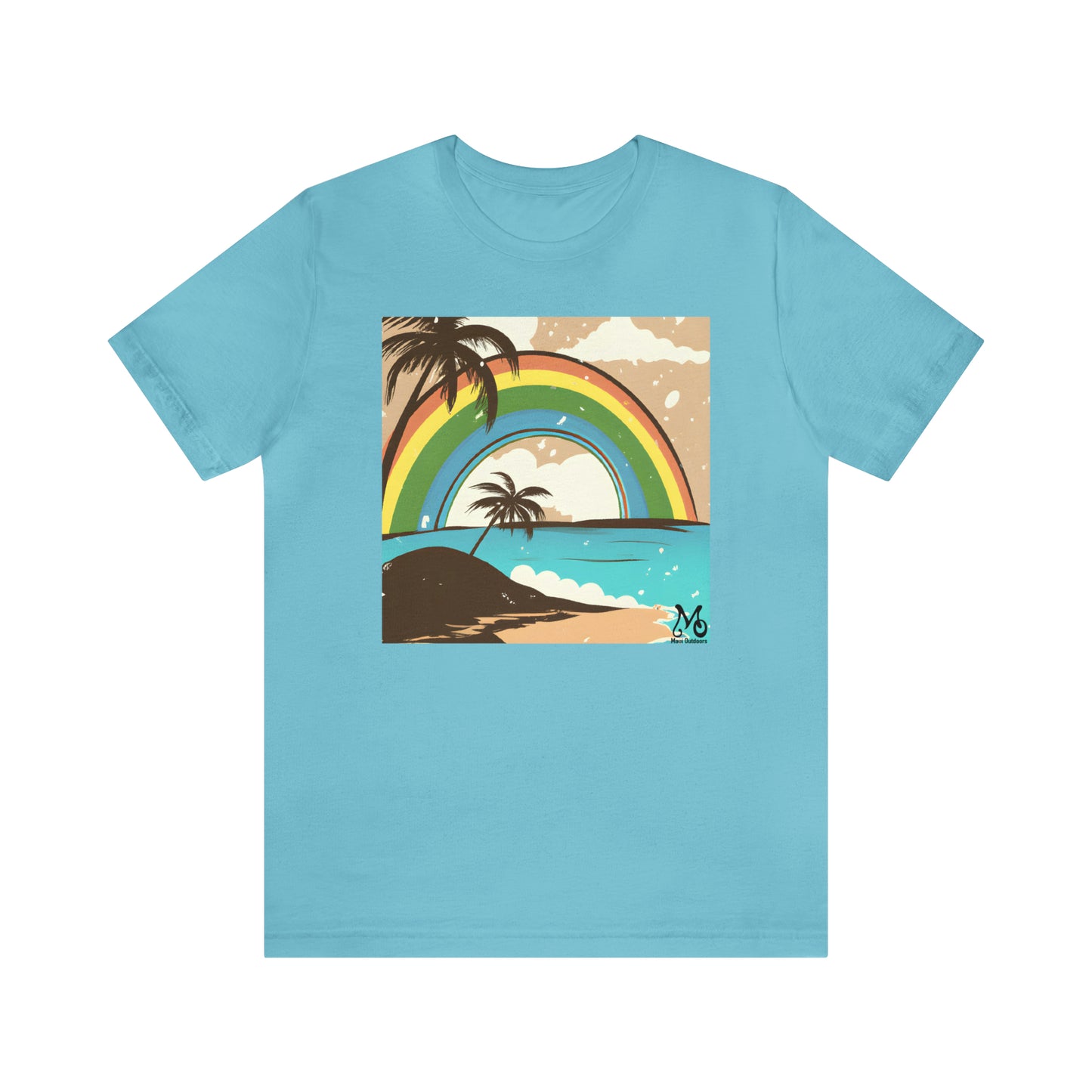 Rainbow Vista Island V - T-shirt