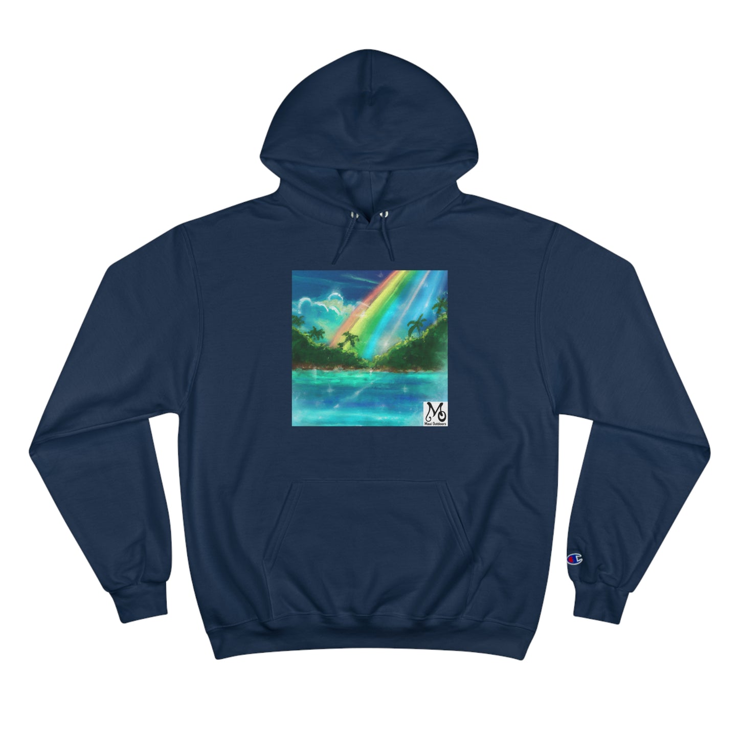 Sunset Cove Island. - Champion Hoodie