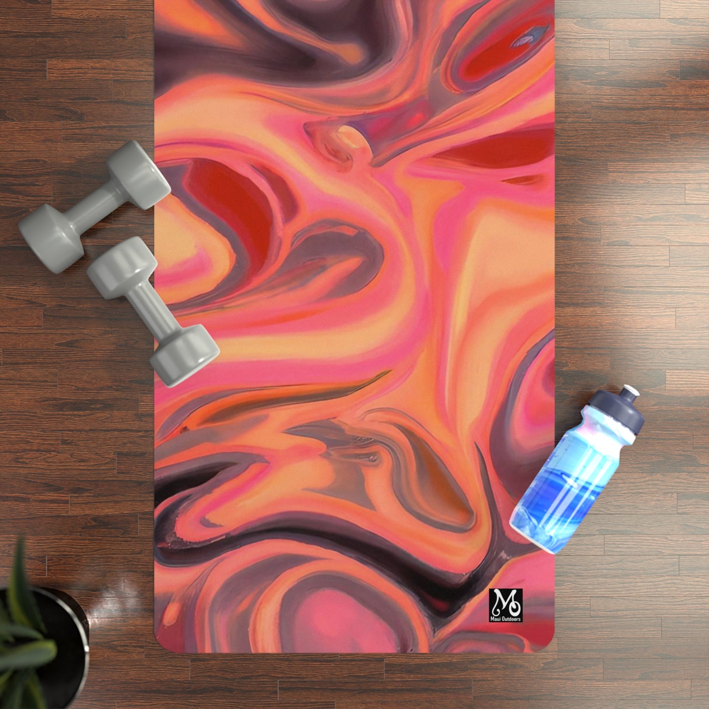 Lava Flow Woosh - Yoga Mat