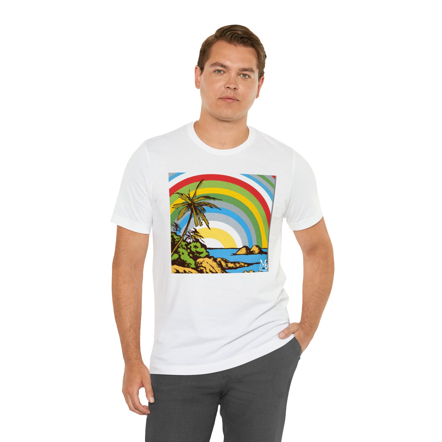 Rainbow Vista Isle - T-shirt