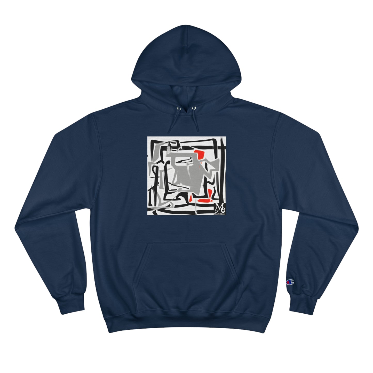 Interlocked Labyrinth - Champion Hoodie