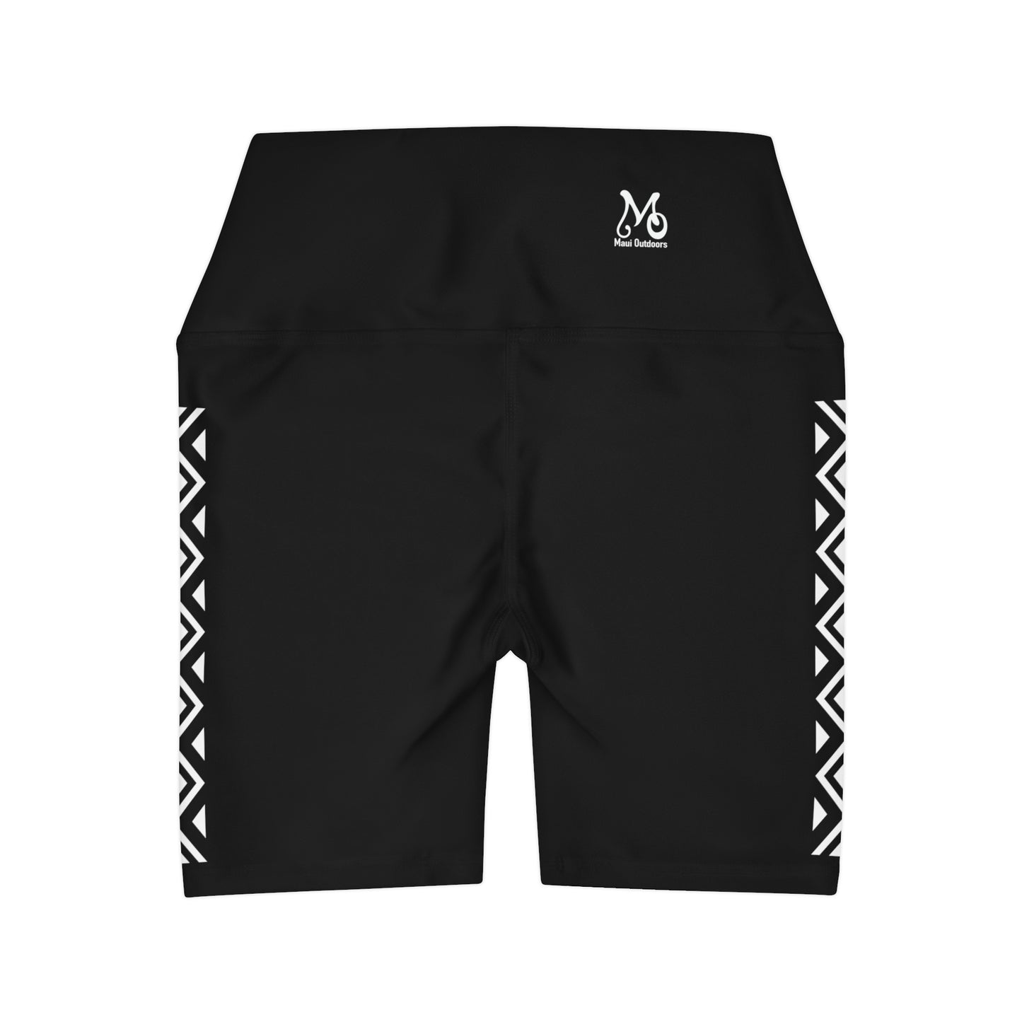 Maui Outdoors Tribal II - High Waisted Yoga Shorts