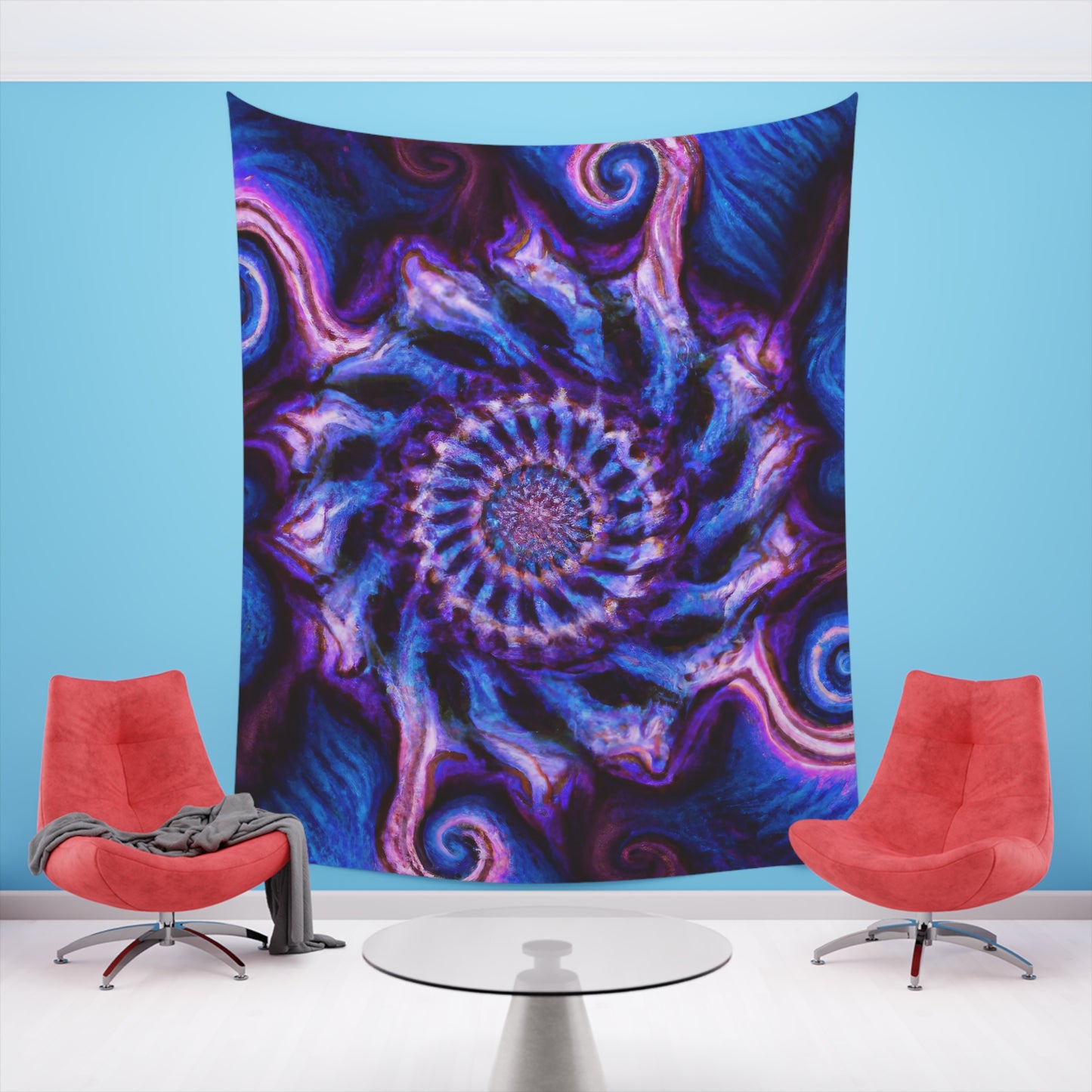 Silver Twister - Tapestry