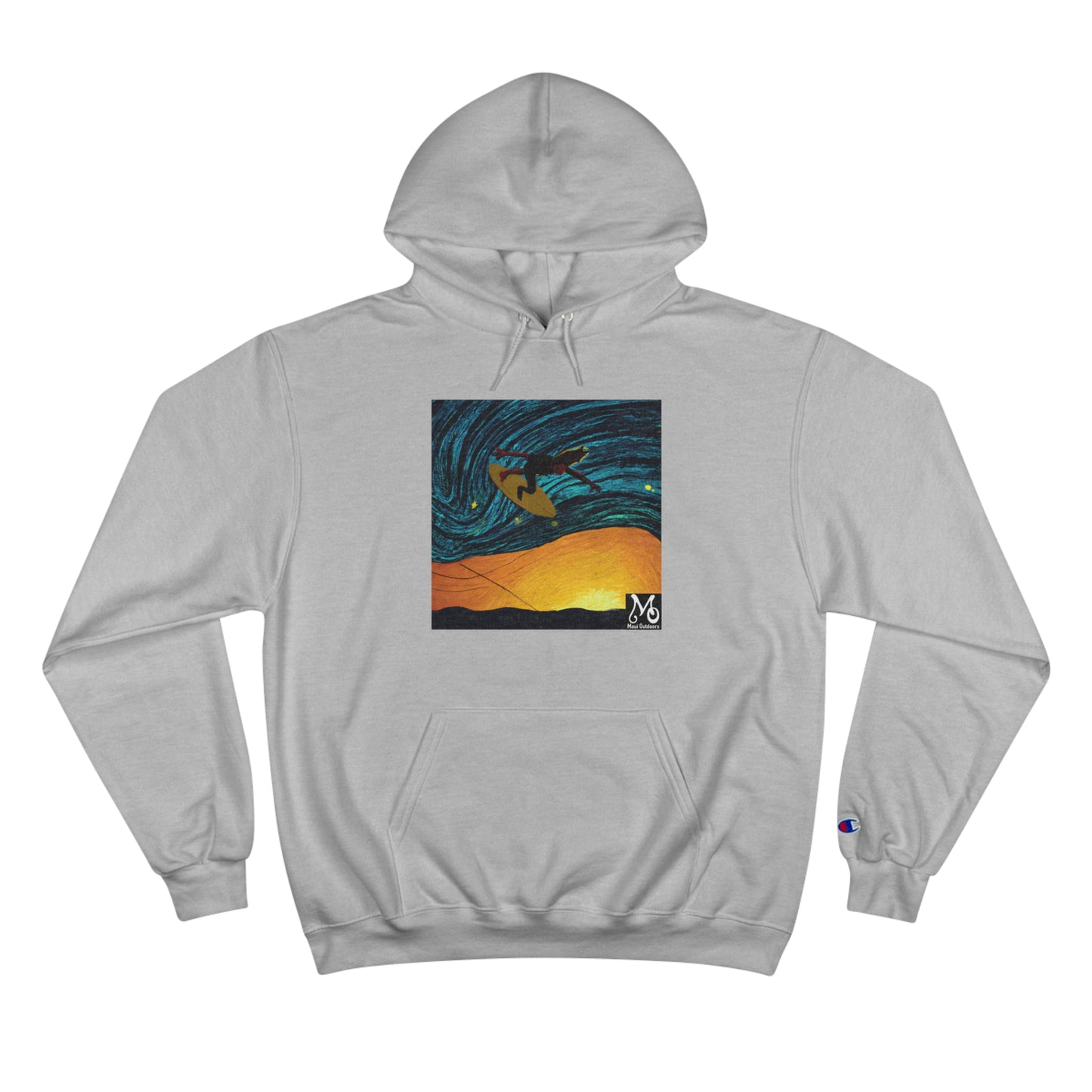 Airy Surf Odyssey - Champion Hoodie