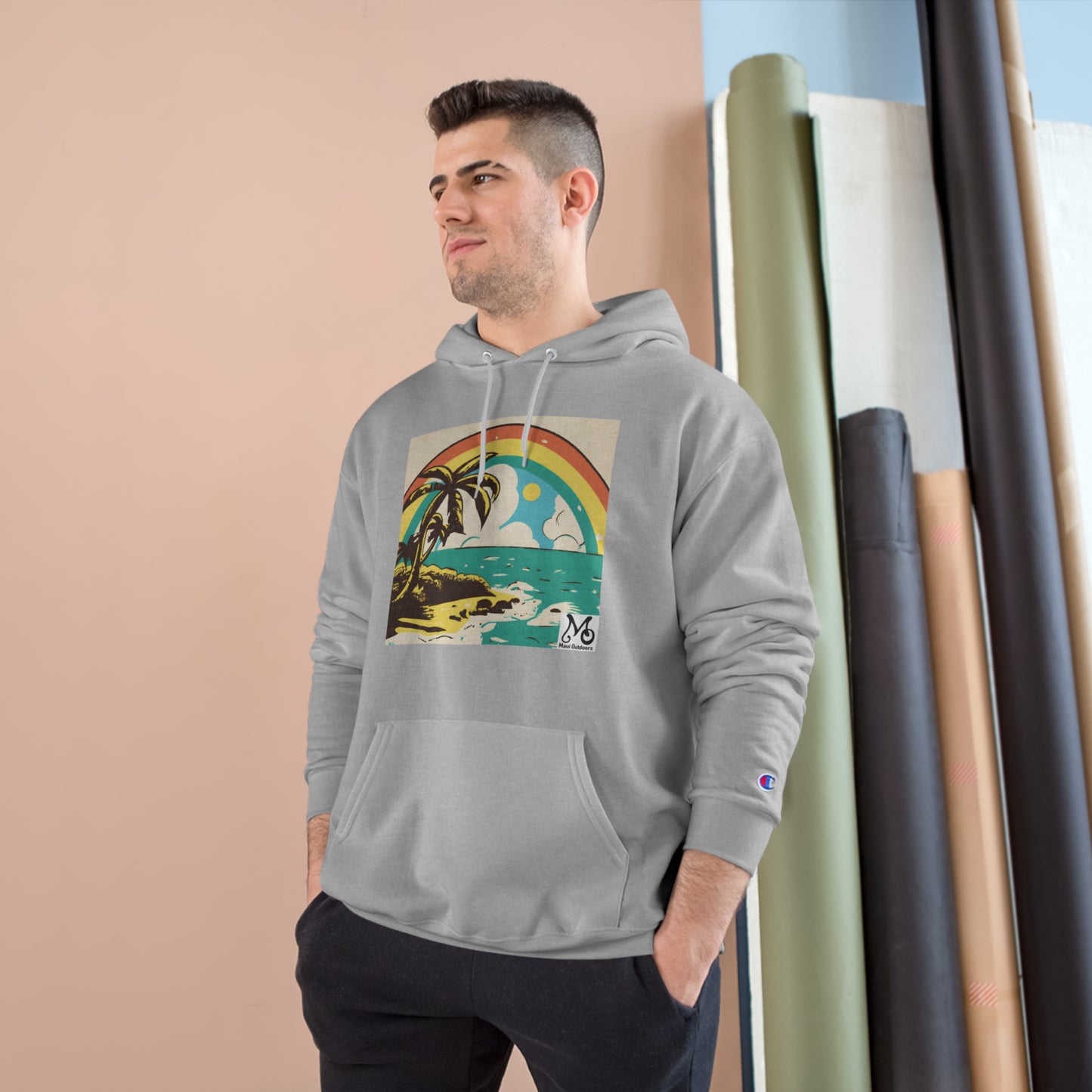 Rainbow Shores - Champion Hoodie