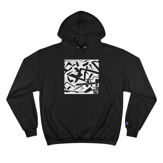 Galactic Splatterscape - Champion Hoodie