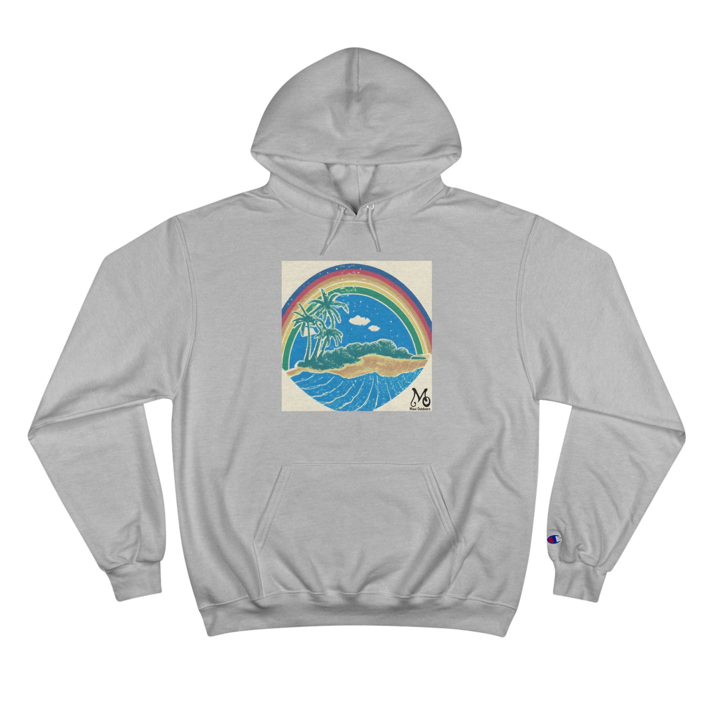 Rainbow Hula - Champion Hoodie