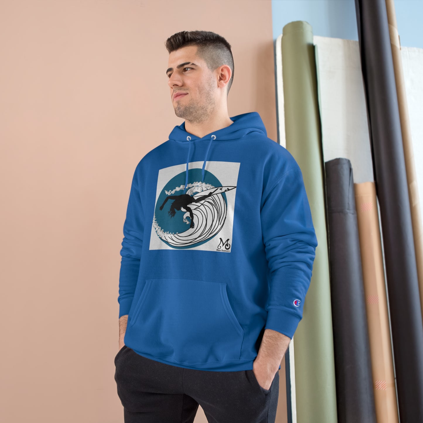 Air Surfing Sam - Champion Hoodie