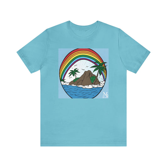 Rainbow Vista Island III - T-shirt