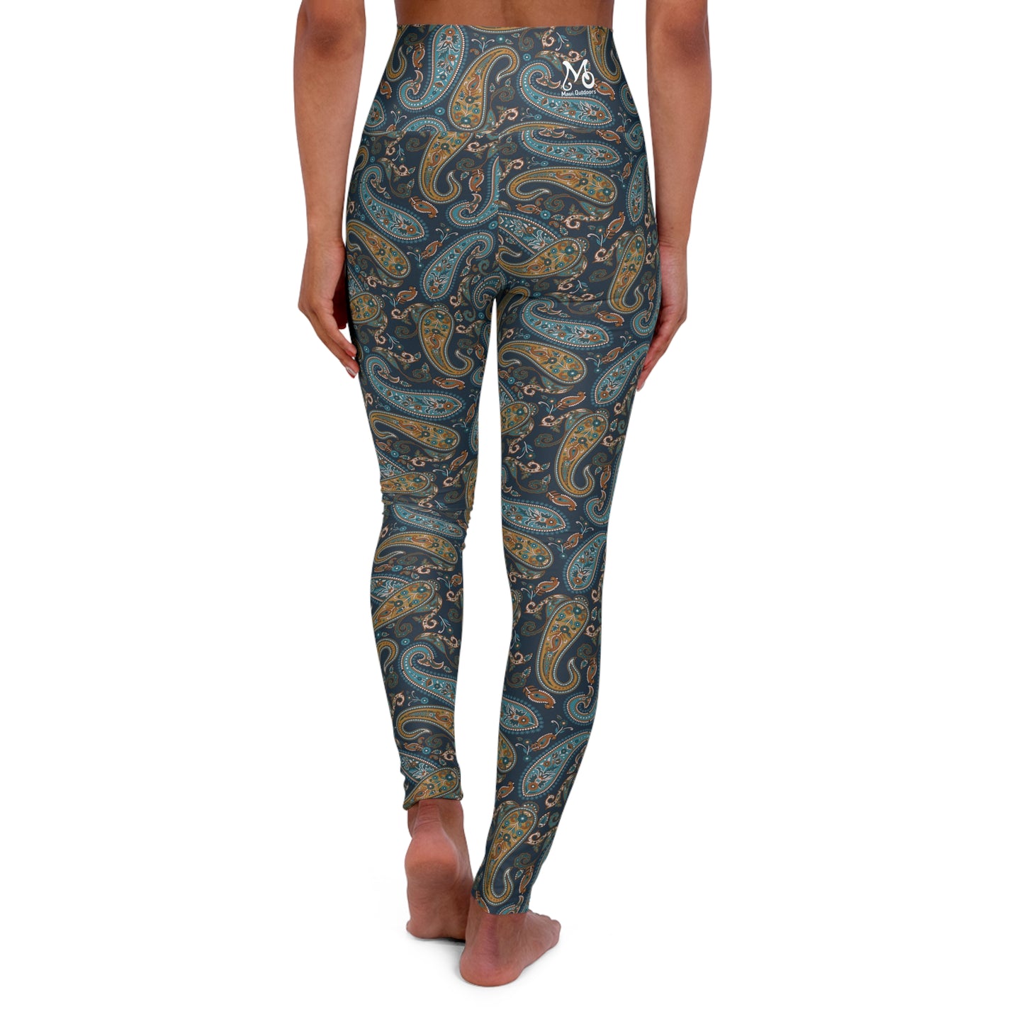 Paisley Perfect I - High Waisted Yoga Leggings