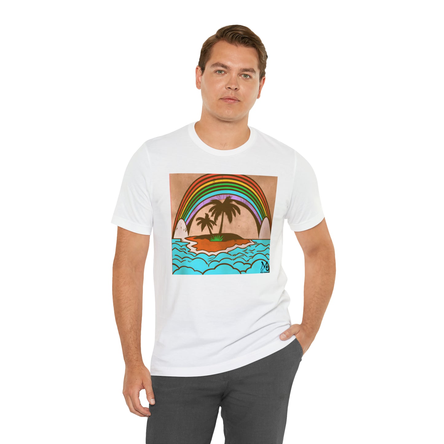 Rainbow Vista Isle I - T-shirt