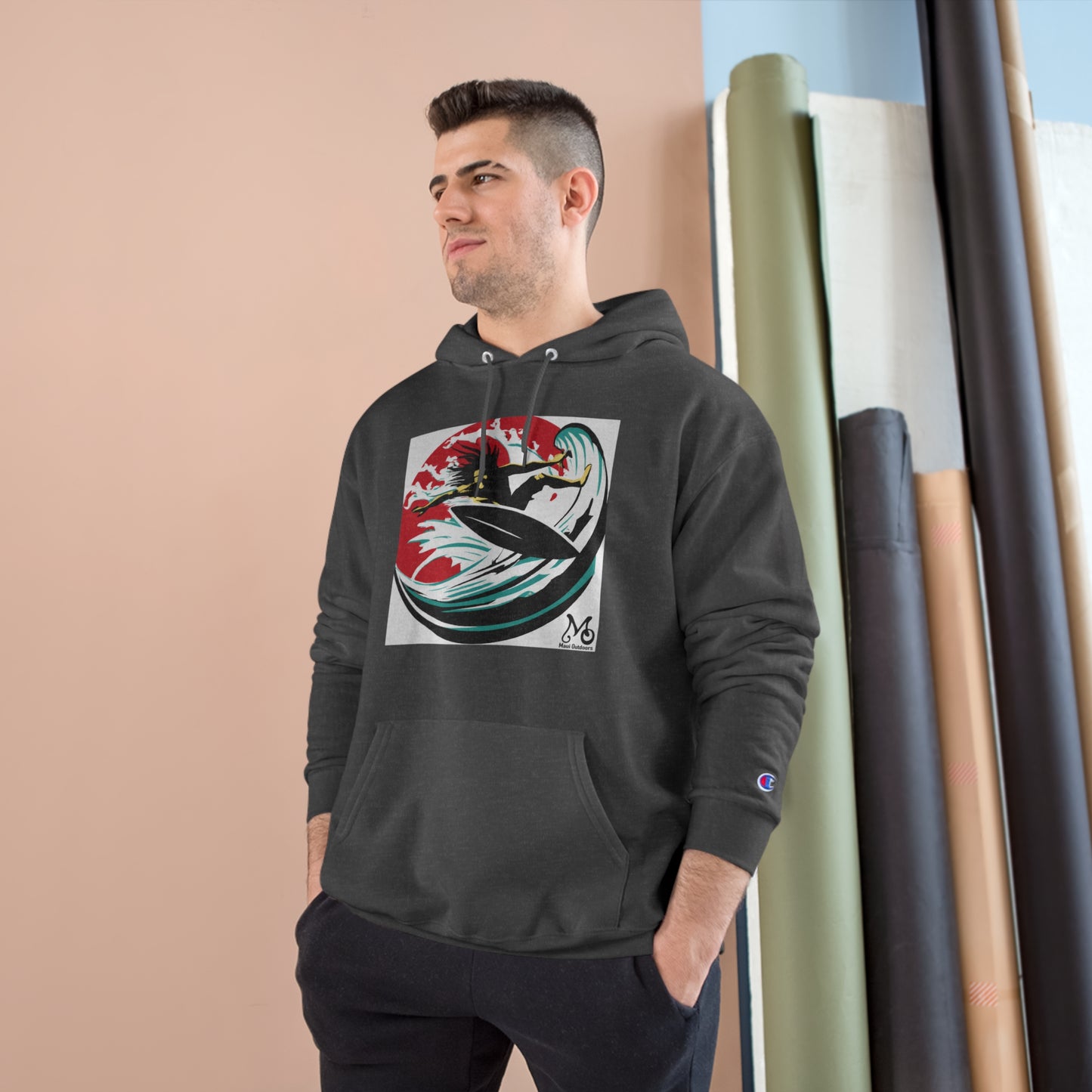 Air Gnarly Surfrider - Champion Hoodie