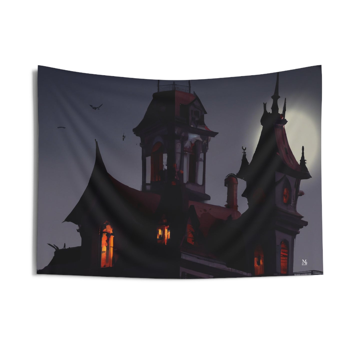 The Scarecrow Manor - Halloween Tapestry