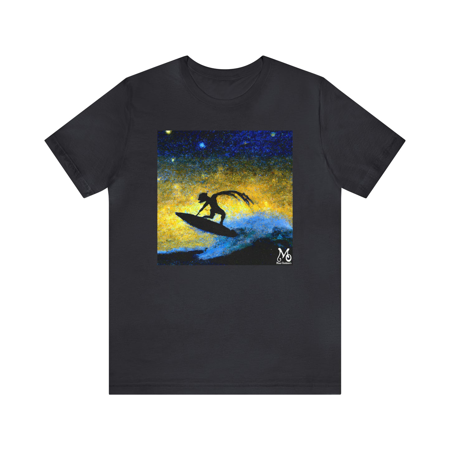 Cresting the Perfect Wave. - T-shirt