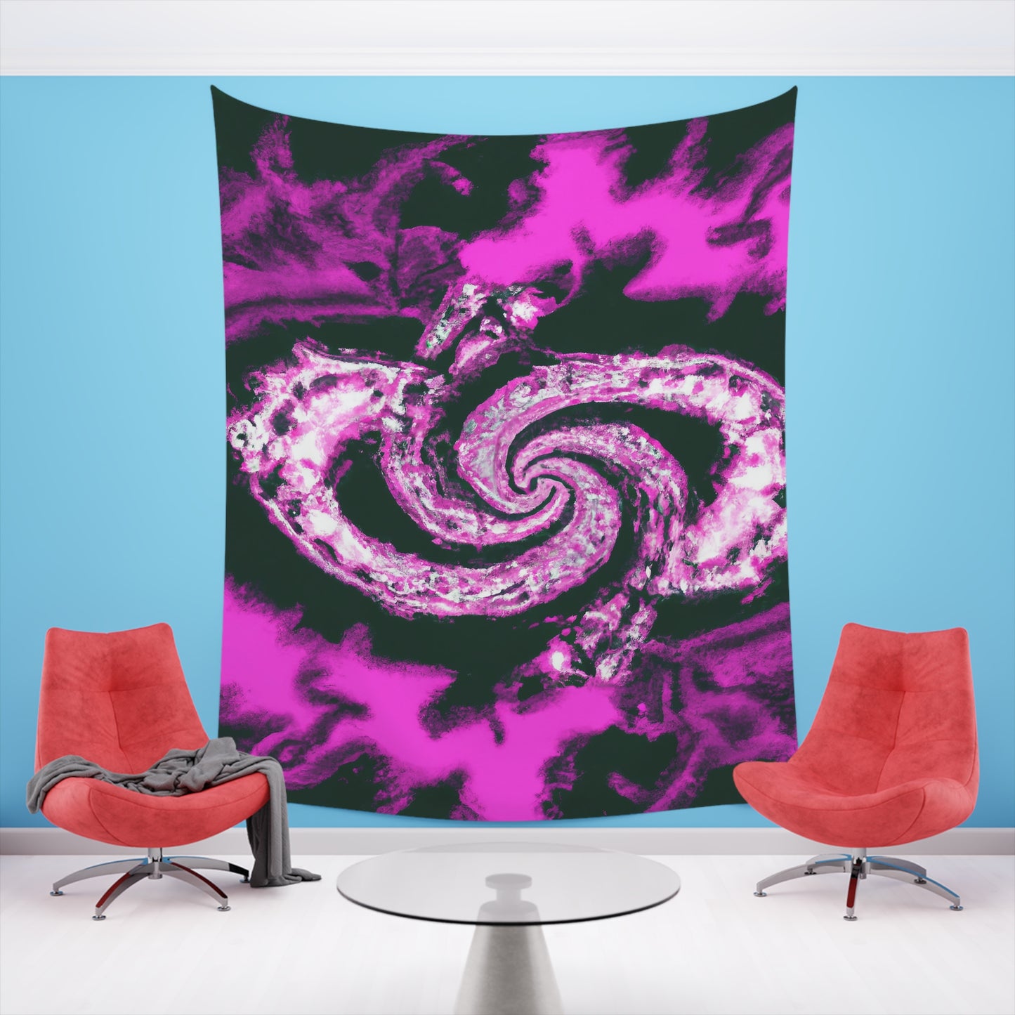 Twisting Vortex Spiral - Tapestry