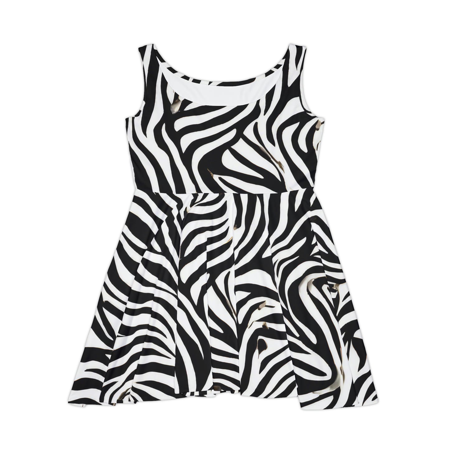 Zebra Print - Women's Skater Dress