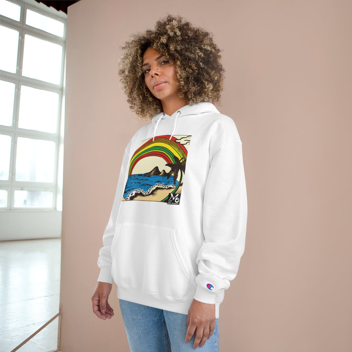 Rainbow Oasis II - Champion Hoodie