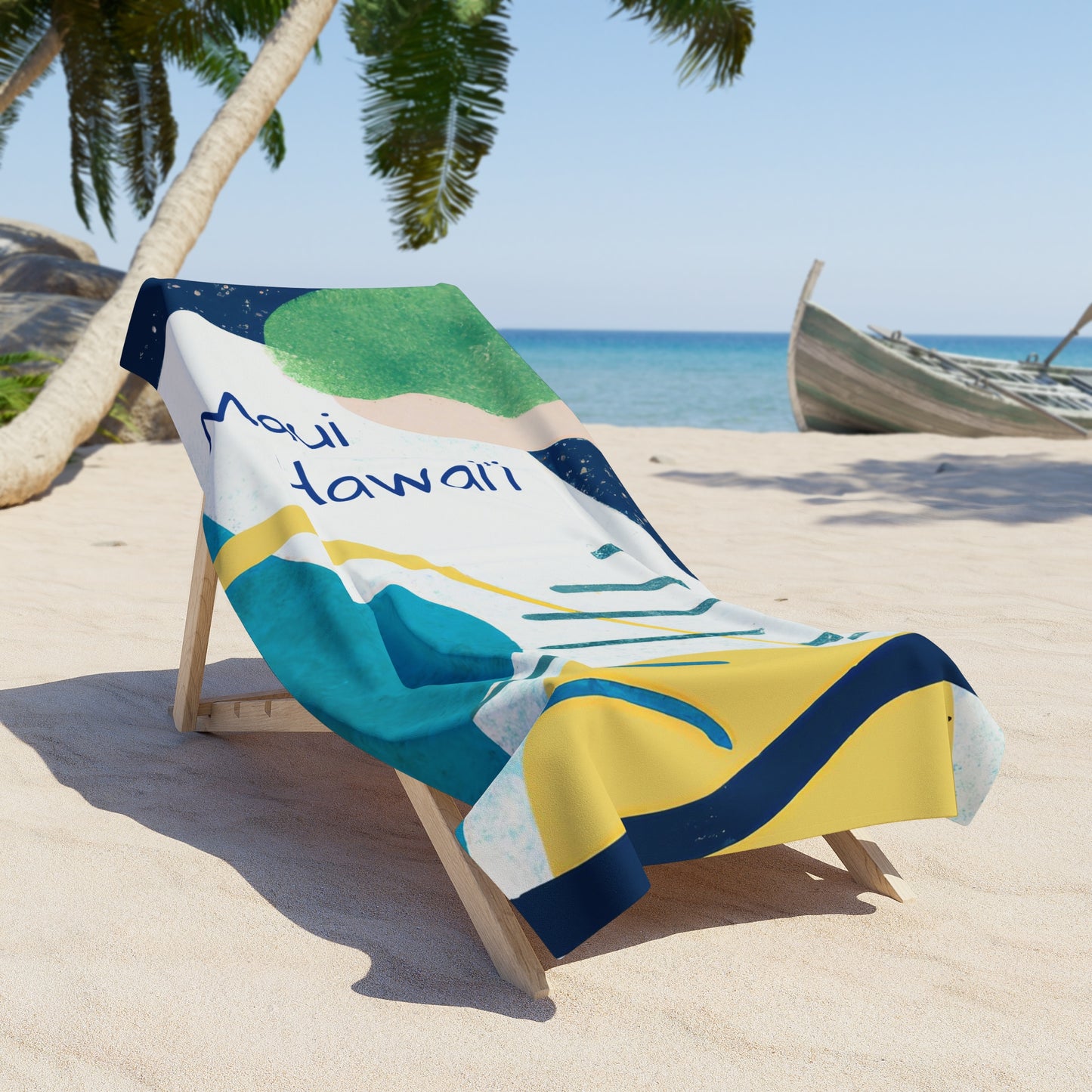 Aloha Ola Kona - Beach Towel