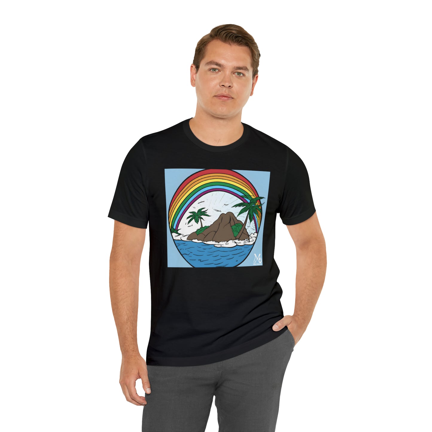 Rainbow Vista Island III - T-shirt