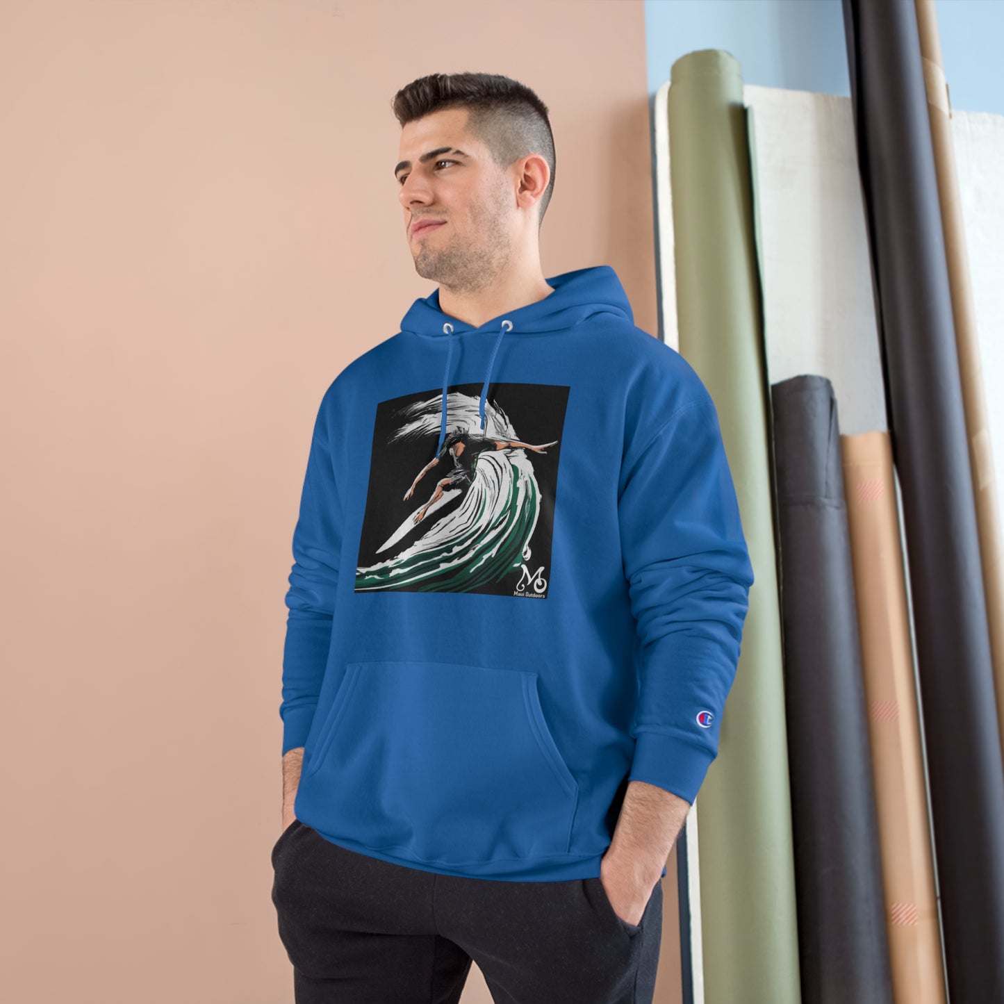 Wave Rider V - Champion Hoodie