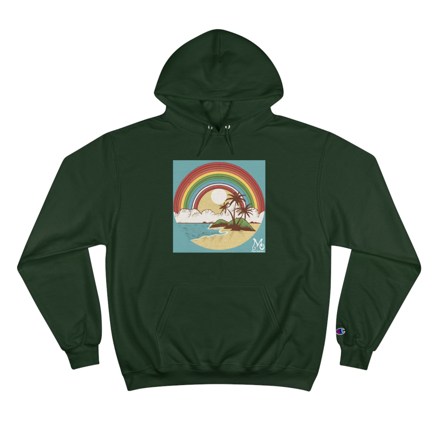 Rainbow Oahu - Champion Hoodie