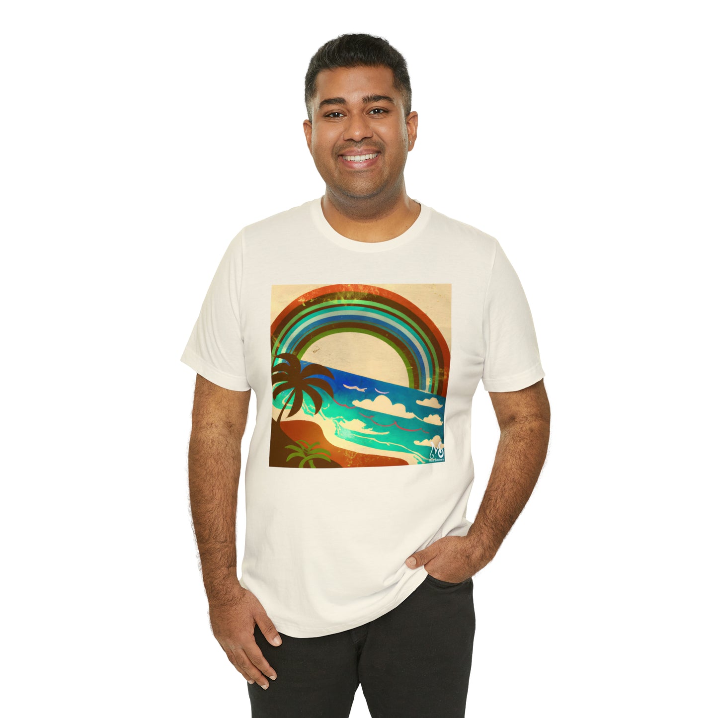 Rainbow Gem Island - T-shirt