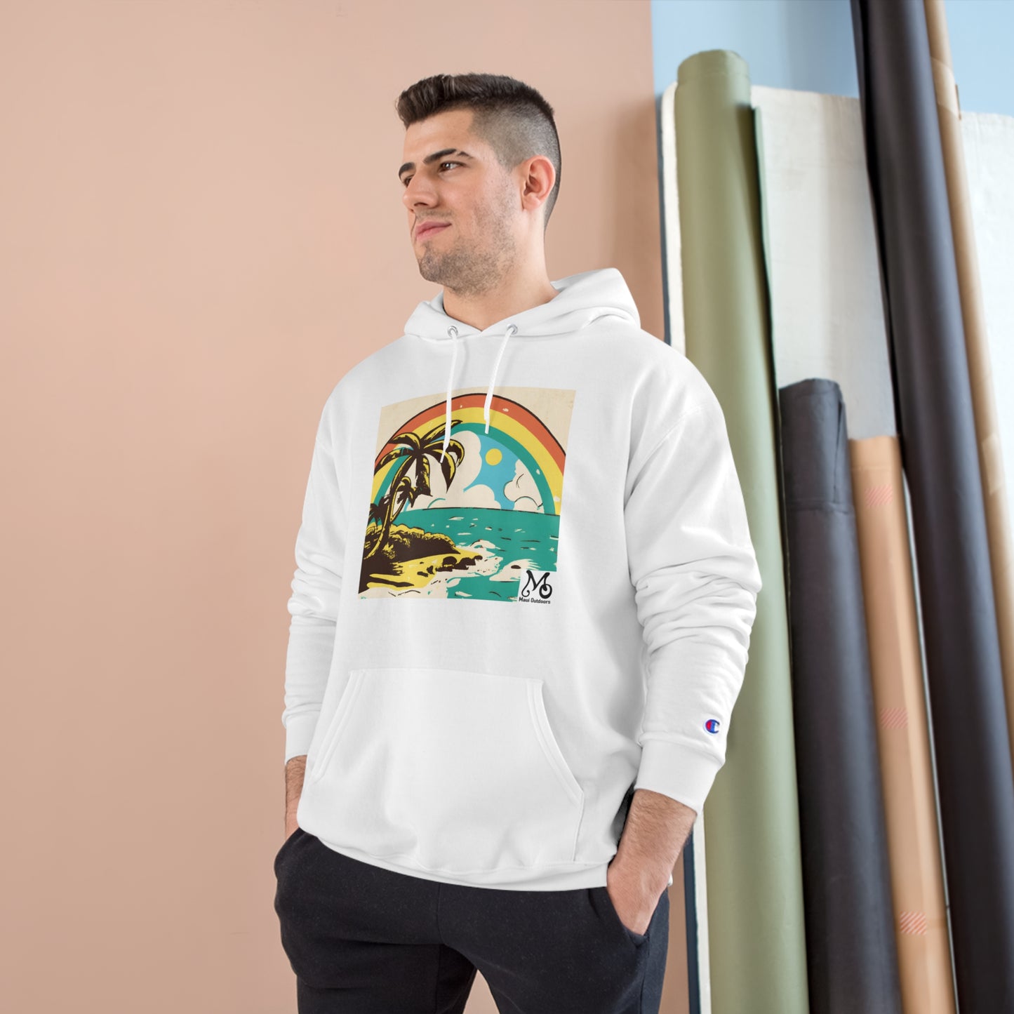 Rainbow Shores - Champion Hoodie