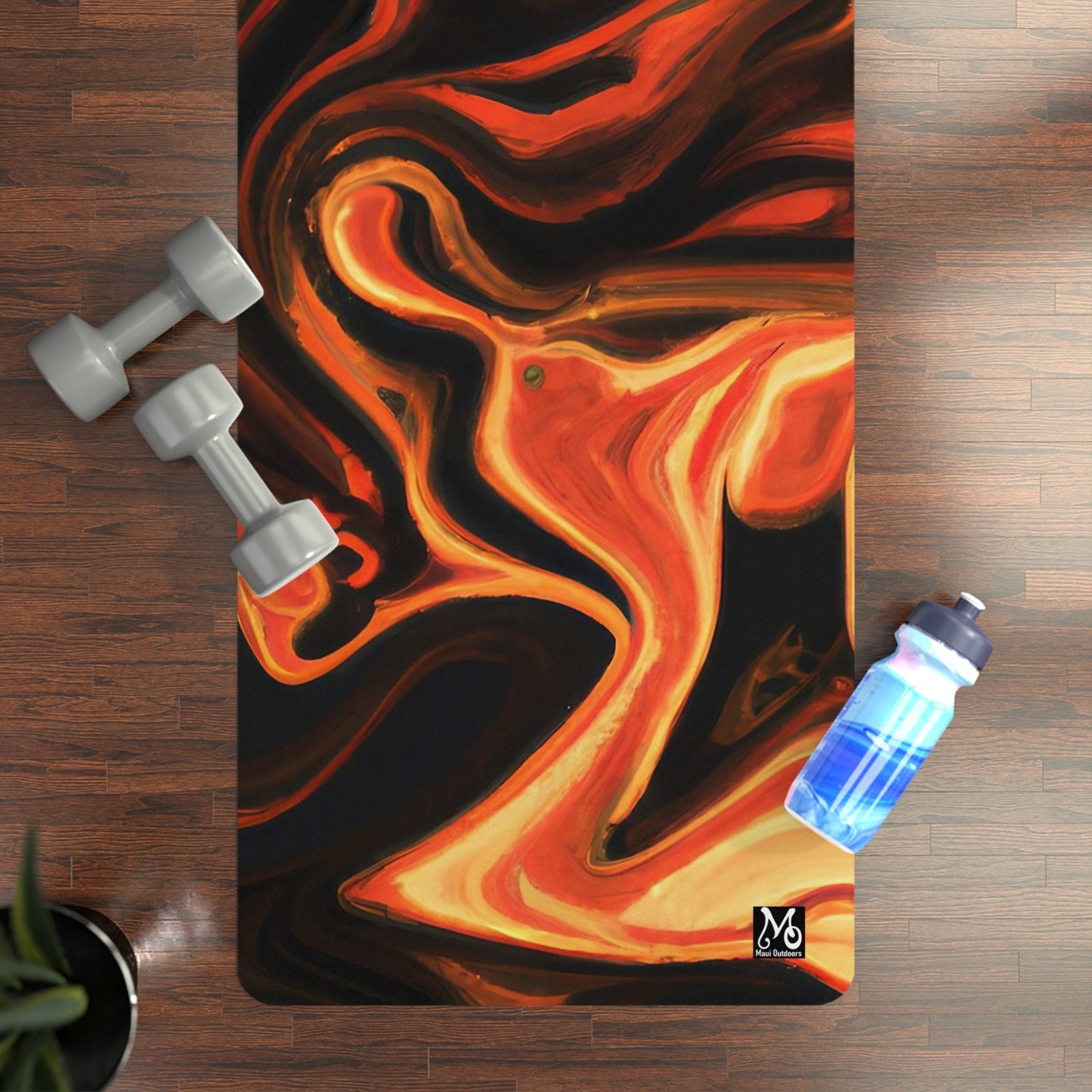 Swirling Sensations - Yoga Mat