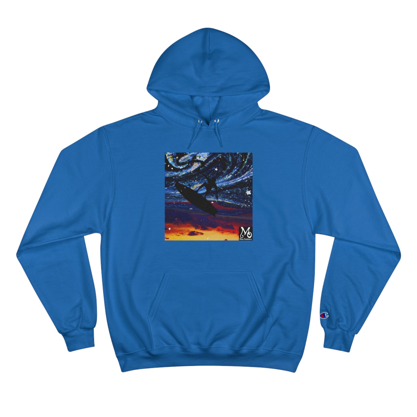 Airy Surf Odyssey - Champion Hoodie