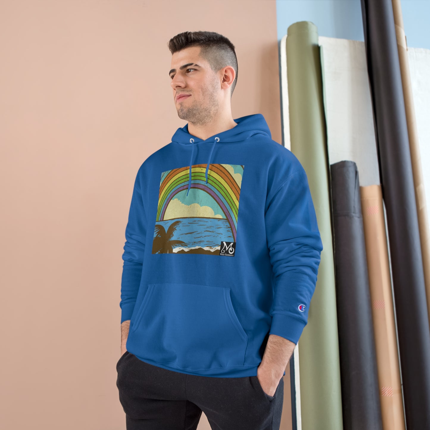 Rainbow Harbor - Champion Hoodie