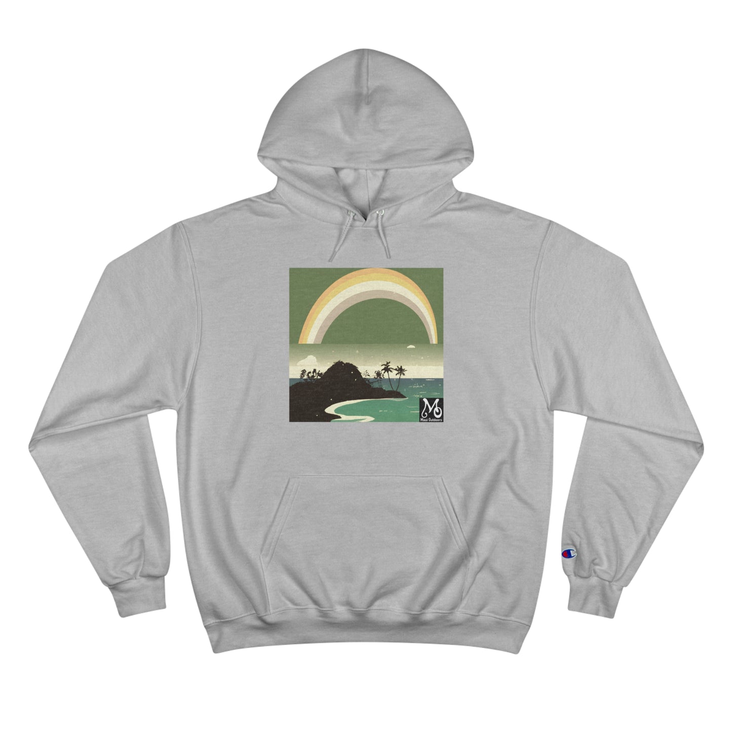 Rainbow Vista Island III - Champion Hoodie