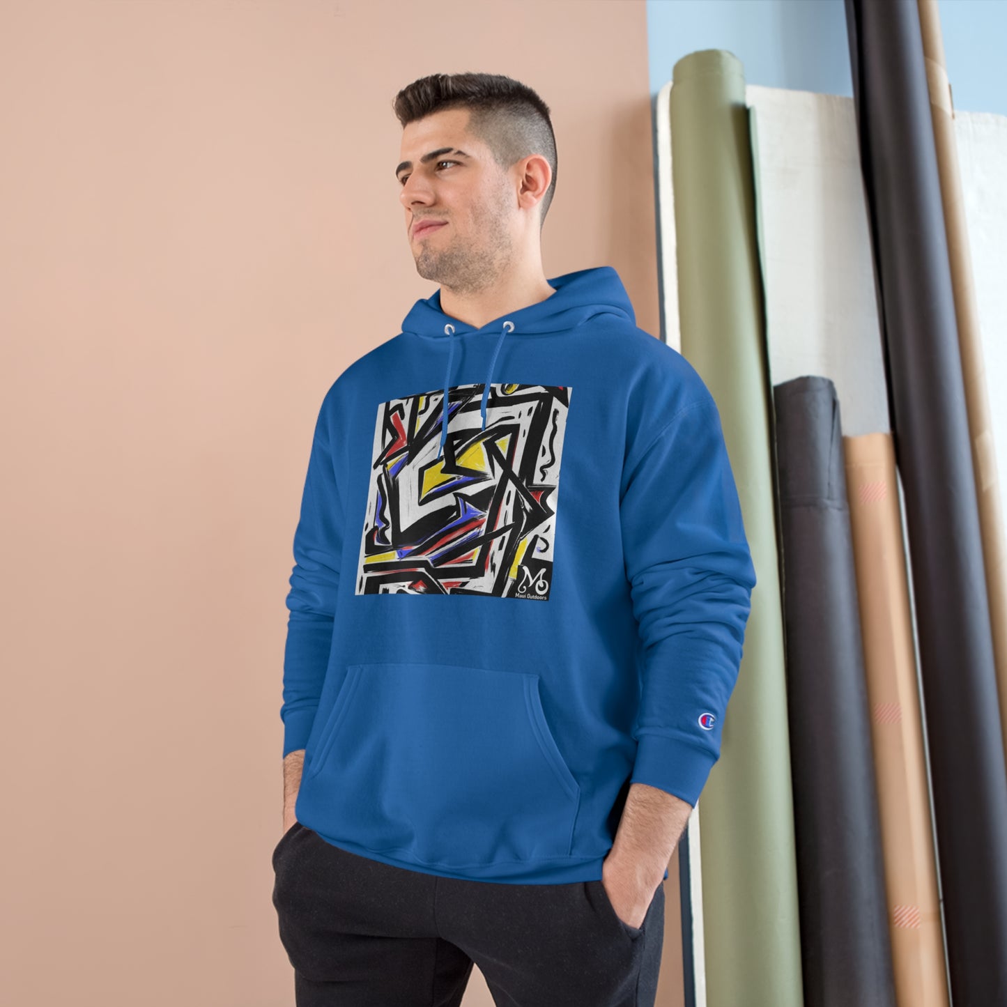 Tesseract Trailscape - Champion Hoodie